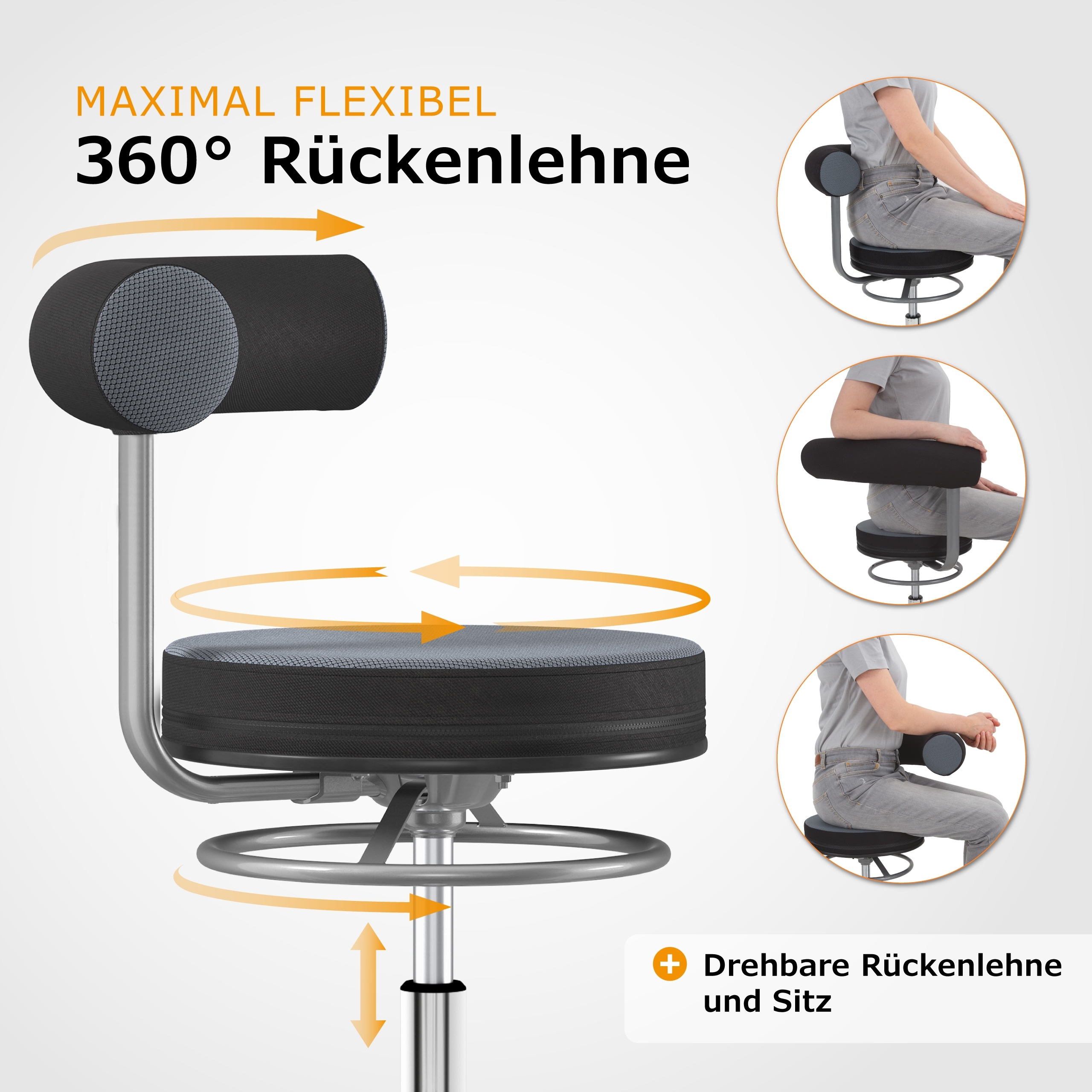 Sanus®-Gesundheitsstuhl Kunstleder LF