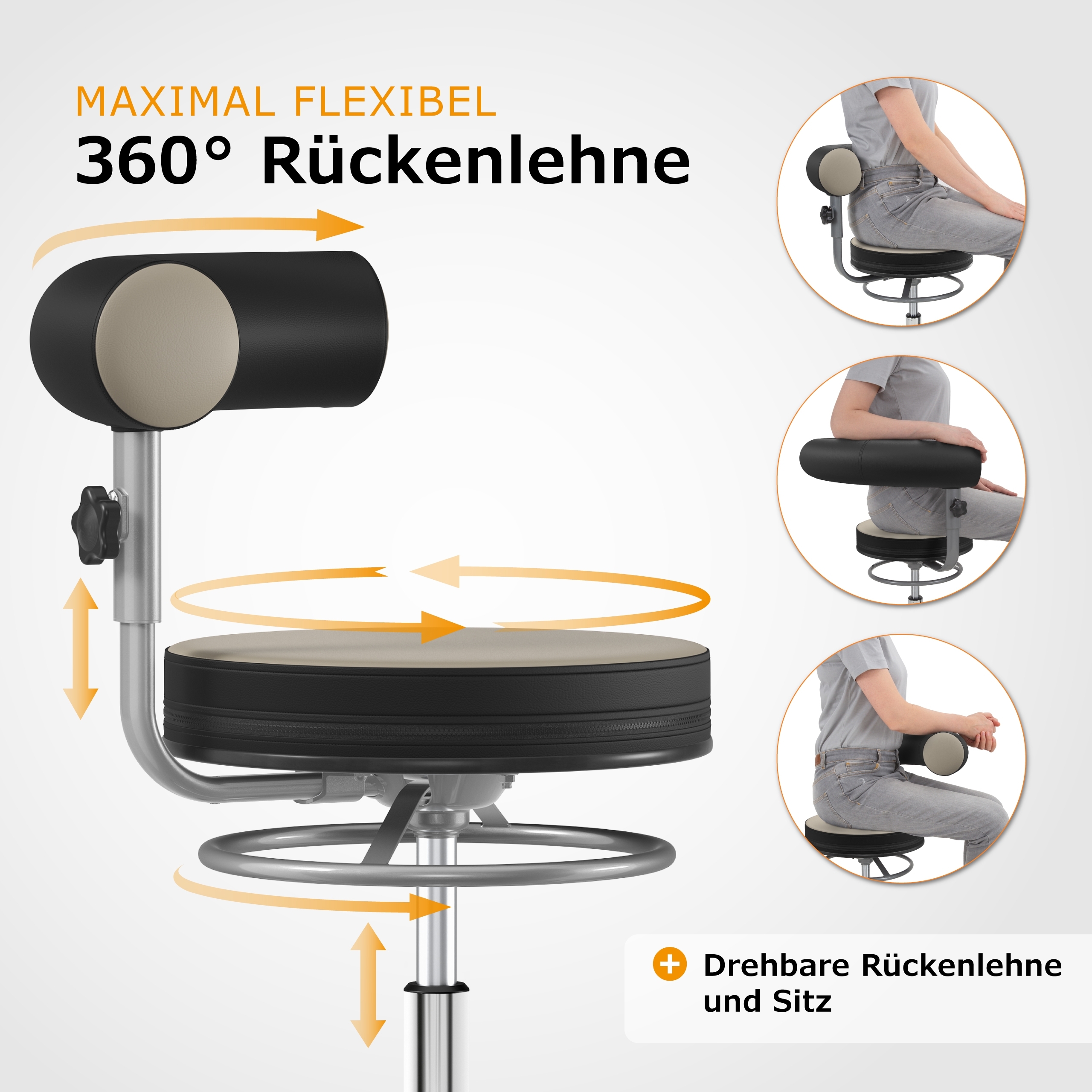 Sanus®-Gesundheitsstuhl Kunstleder LH
