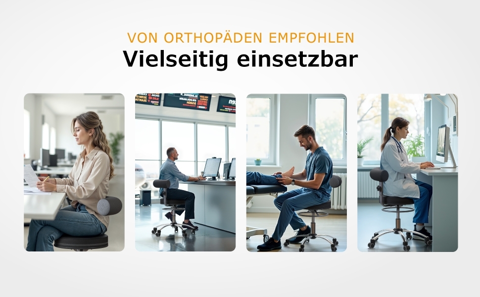 Sanus®-Gesundheitsstuhl Stoff LH