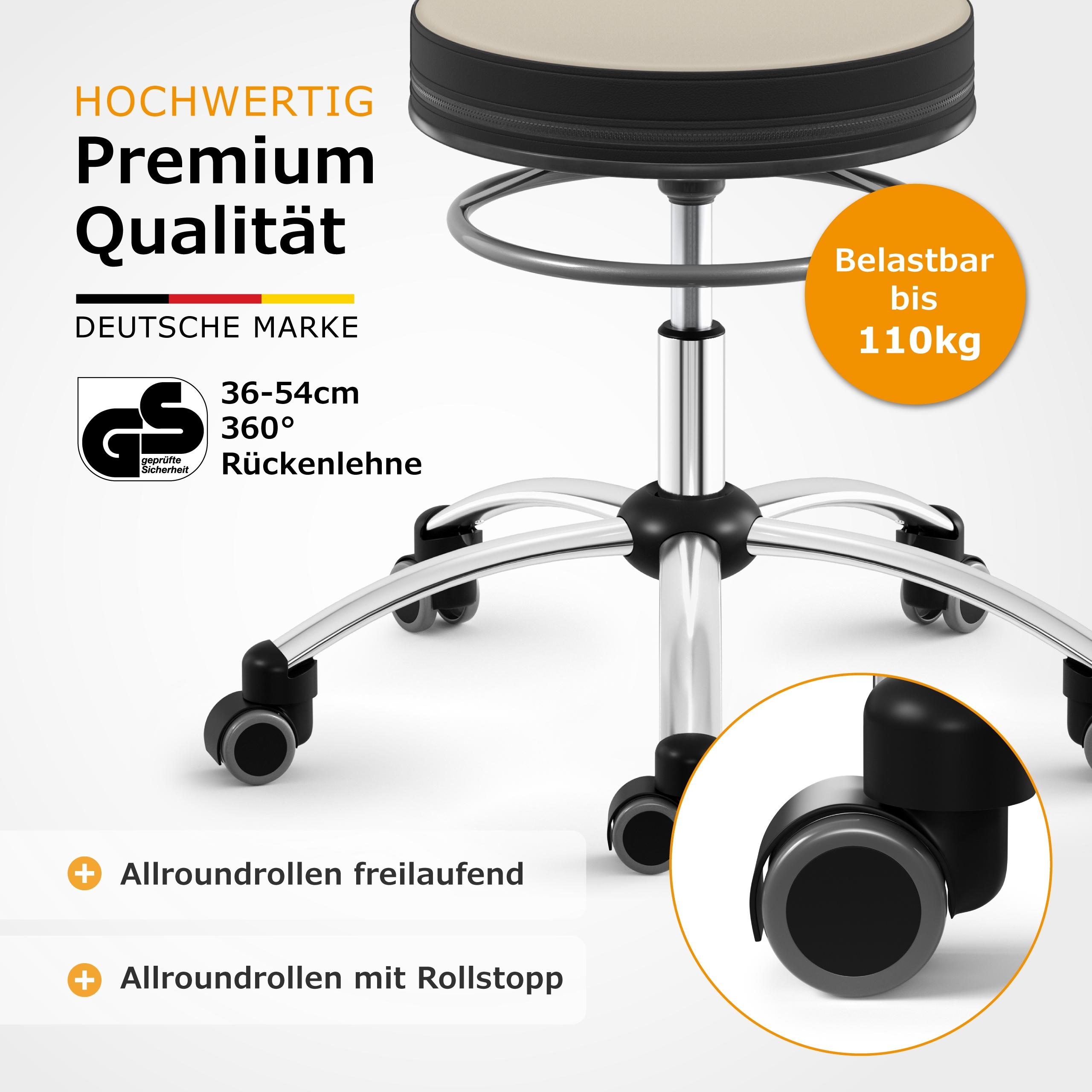 Sanus®-Gesundheitsstuhl Kunstleder LH